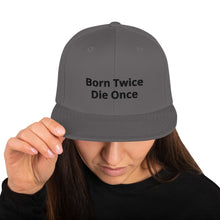 Load image into Gallery viewer, &quot;Born Twice&quot; Hat