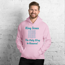 Load image into Gallery viewer, Jesus, the Only Way to Heaven Unisex Hoodie