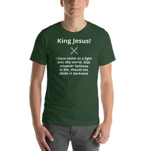 Load image into Gallery viewer, I have come as a light Short-Sleeve Unisex T-Shirt