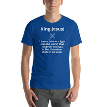 Load image into Gallery viewer, I have come as a light Short-Sleeve Unisex T-Shirt