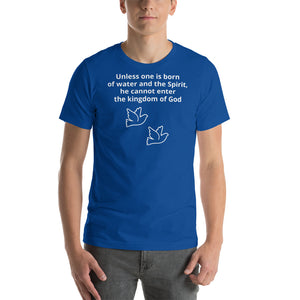 Unless one is born Short-Sleeve Unisex T-Shirt