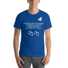 Load image into Gallery viewer, Blessed Hope - Piano Short-Sleeve Unisex T-Shirt